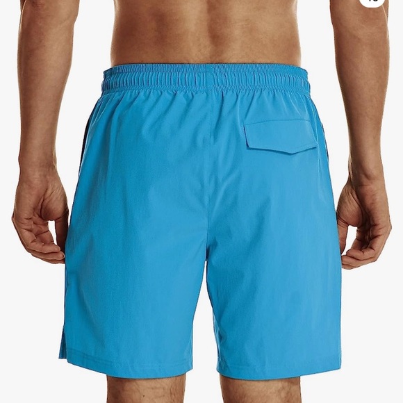 NWT HODO Sports men’s blue shorts 92% polyester, 8% spandex. XXL. - Picture 3 of 12